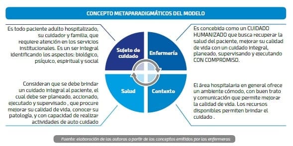 Concepto Metaparadigmáticos del Modelo