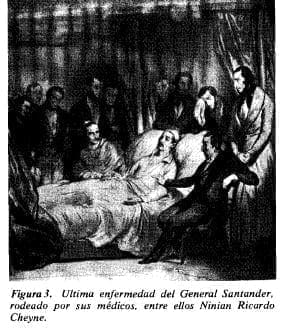 Ultima enfermedad del General Santander