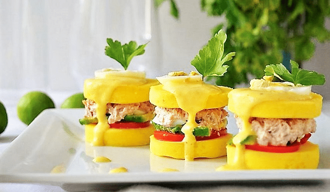 Causa Limeña, Receta Cocina Internacional, Receta Facil