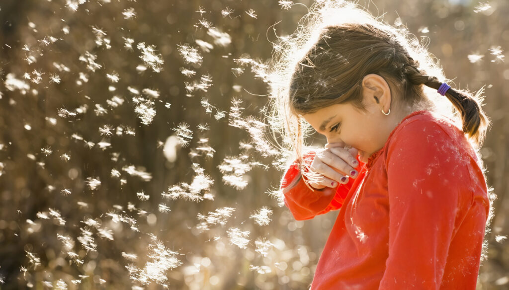 alergia en niños