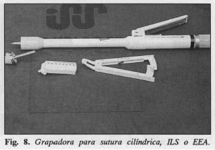 Grapadora para sutura cilíndrica, ILS o EEA