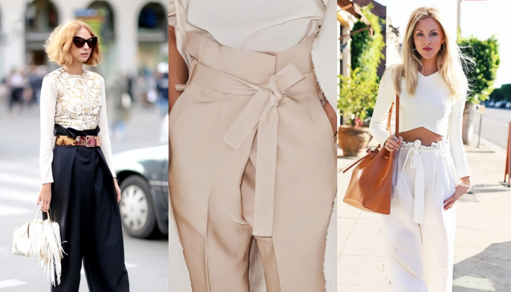 Consejos para Usar Pantalones Paper Bag