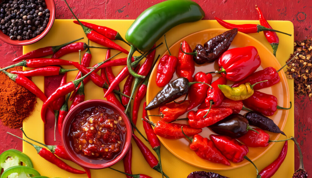 Top 5 de los Alimentos más Picantes