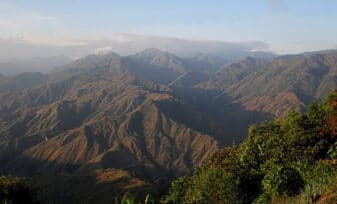 Cordillera Occidental en Colombia