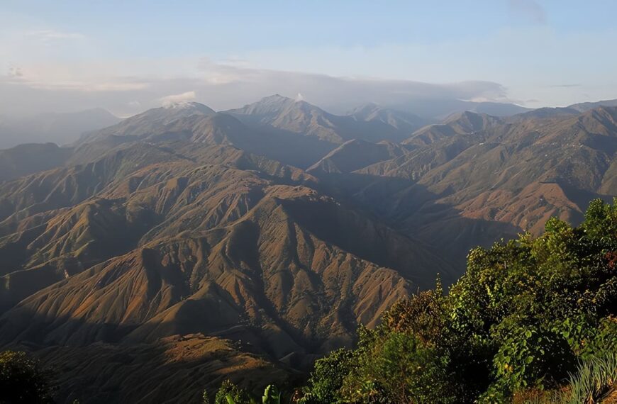 Cordillera Occidental en Colombia