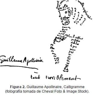 Guillaume Apollinaire, Calligramme