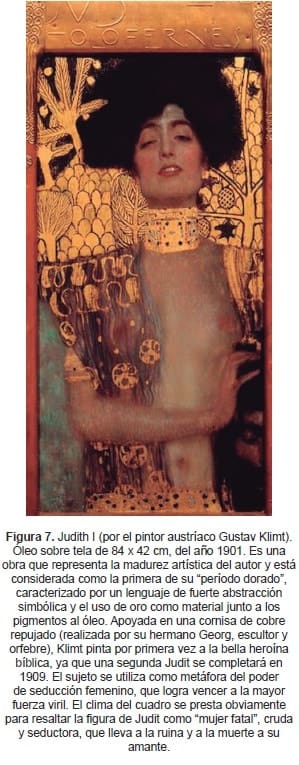 Judith I - pintor Gustav Klimt