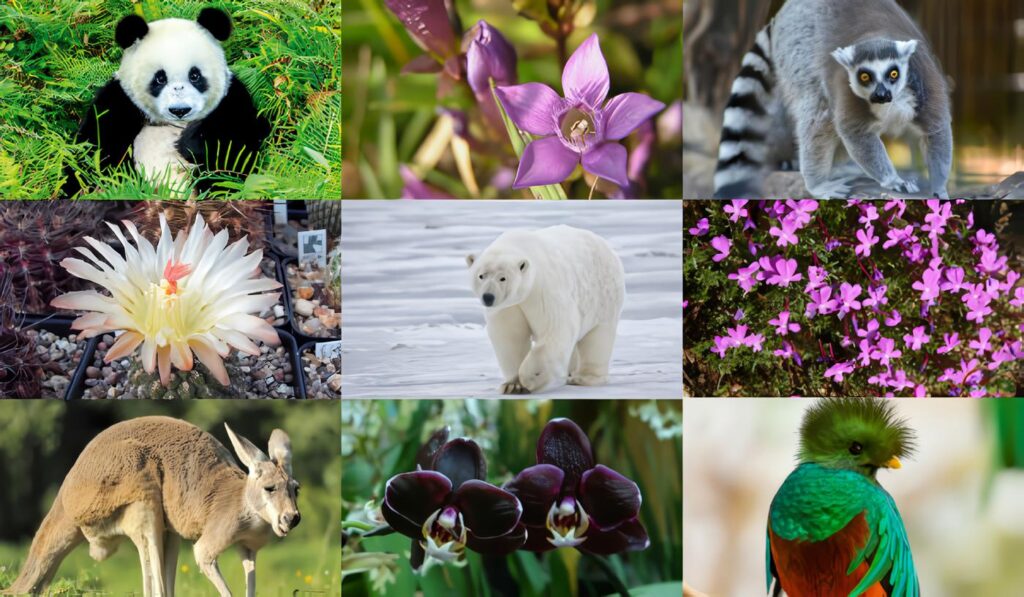 especies endémicas