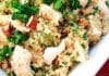 Ensalada de quinoa, pollo y verduras