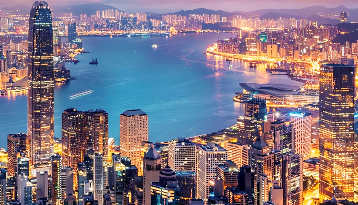 Geografía de Hong Kong, Características, Islas, Relieve, Clima
