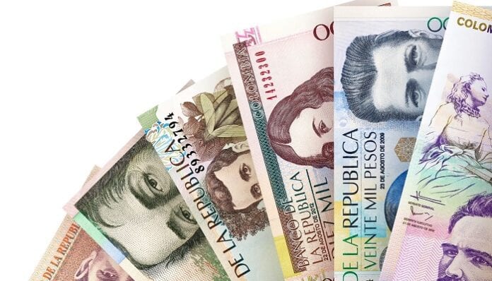 Peso colombiano en 2021, Billetes de pesos colombianos, Depositphotos