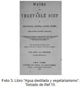 Libro “Agua destilada y vegetarianismo”