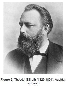 Theodor Billroth (1829-1894), Austrian surgeon.