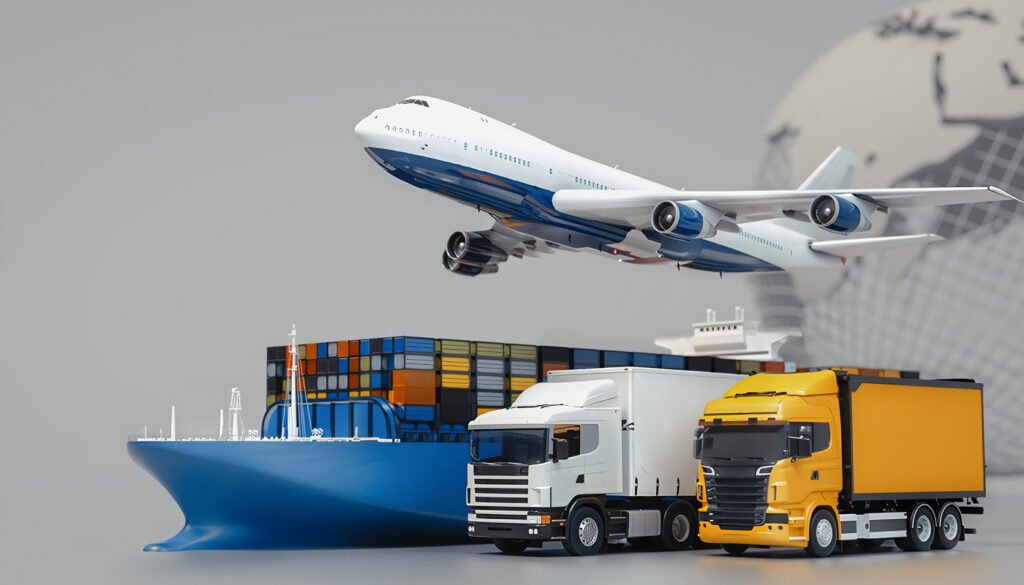 Modos de transporte de mercancía y sus características