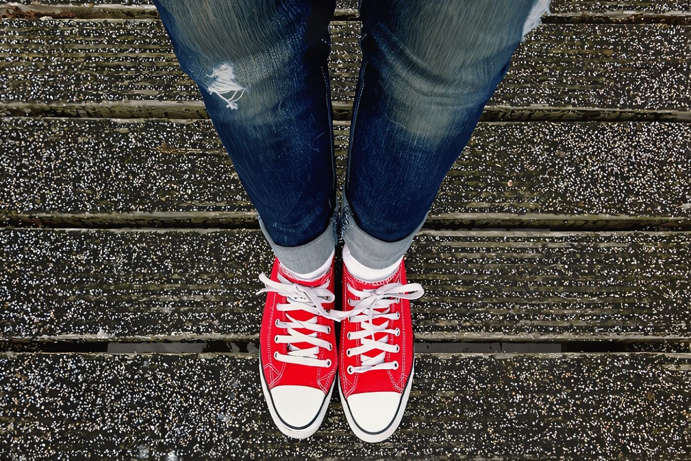 Combinar Jeans con Zapatillas