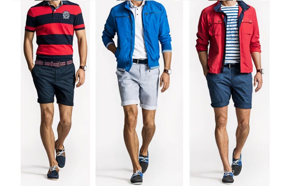 Cómo combinar pantalón corto para hombre