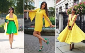 Qué combinar con vestido amarillo, tips