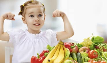 Alimentación balanceada para niños