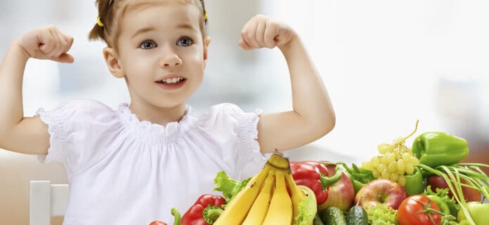 Alimentación balanceada para niños
