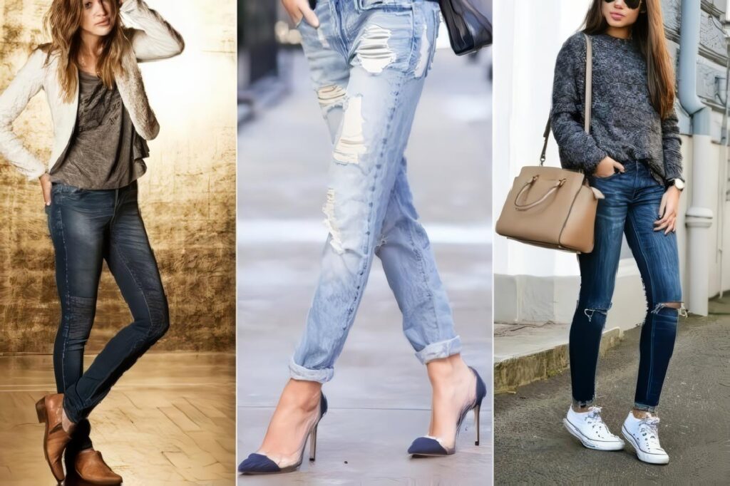 Zapatos para combinar con Jeans