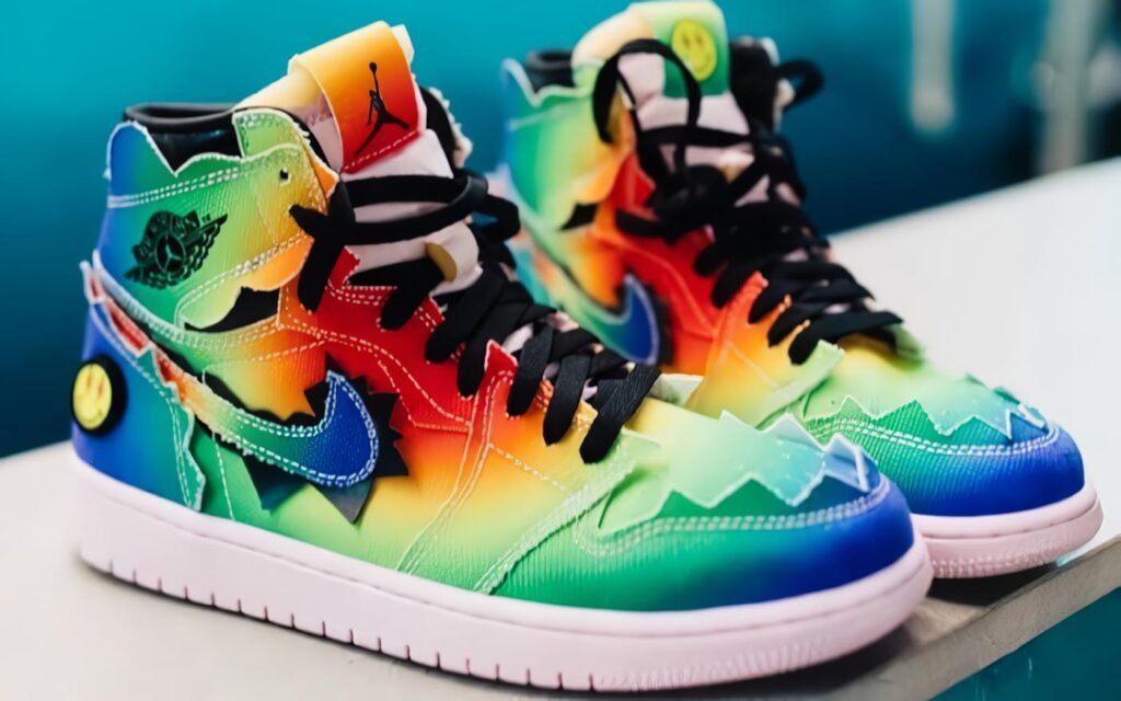 J Balvin regala Tenis Jordan