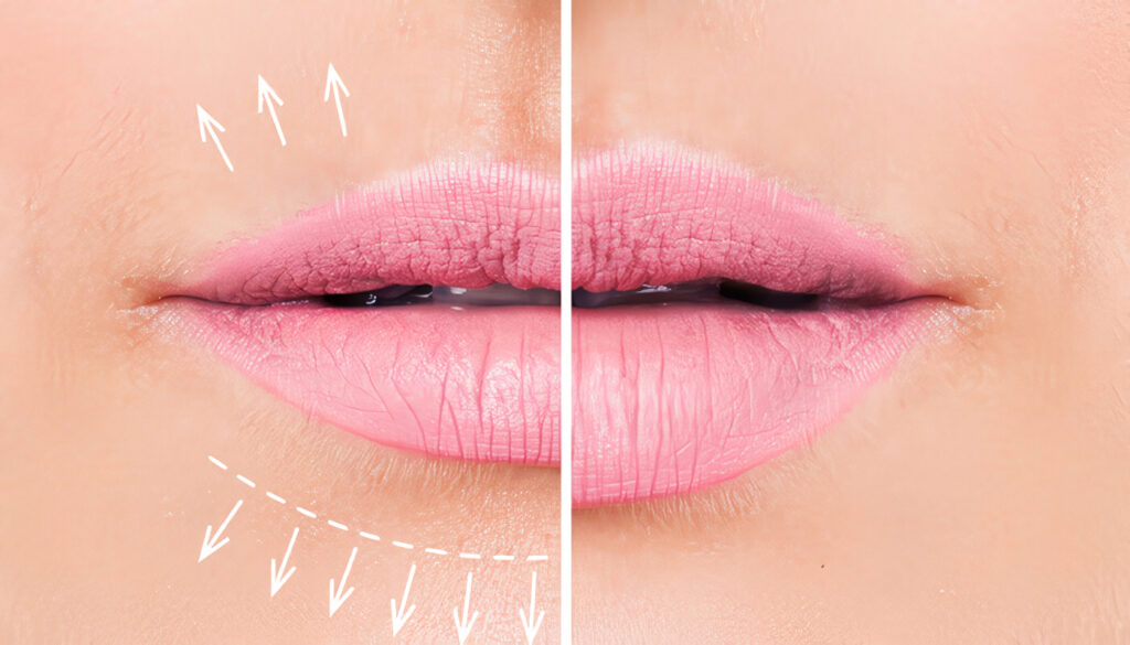 Lucir labios carnosos