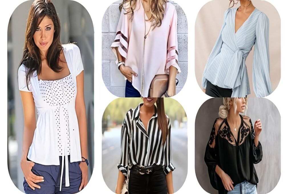 Tipos de blusas que te hacen ver más delgada