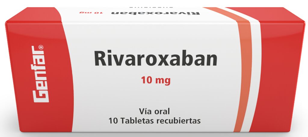 Rivaroxaban 10mg Tabletas Recubiertas