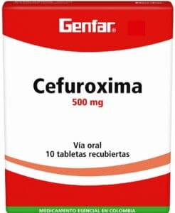 Genfar Cefuroxima 500 mg7702605103935-1