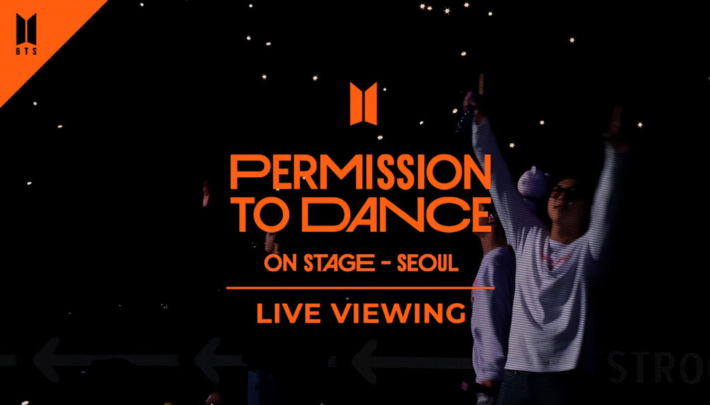 Bts permission to dance on stage