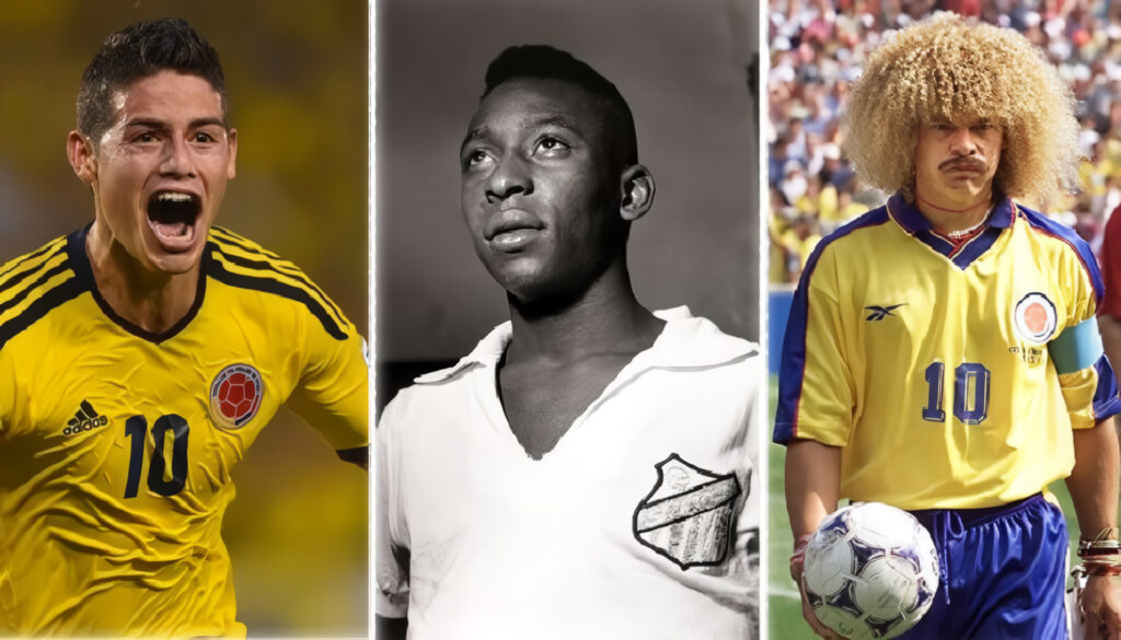 Los Jugadores Colombianos más fuertes de todos los Tiempos