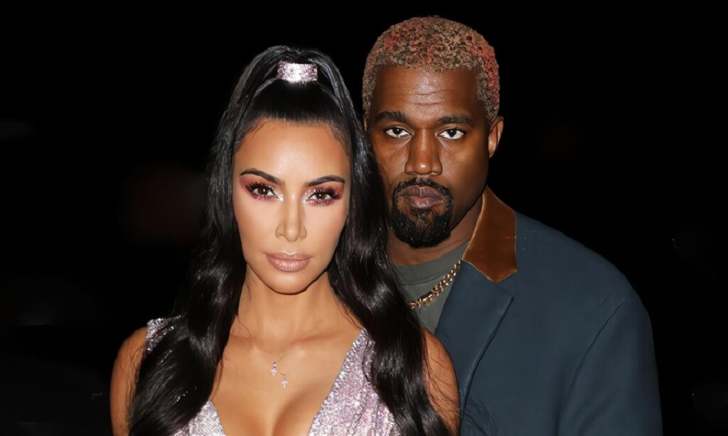 Kanye West y Kim Kardashian