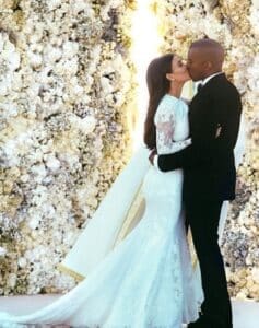 La boda de Kanye West y Kim Kardashian