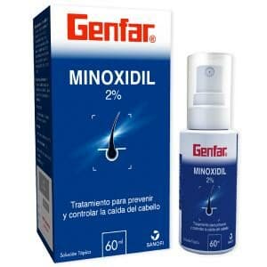 MINOXIDIL 2% FRASCO x60MLGENFAR 7705959885786