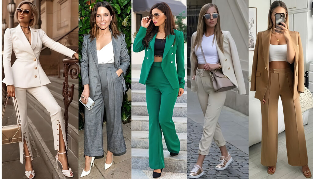 Ideas de trajes con pantalón para mujeres invitadas a la boda que te encantarán