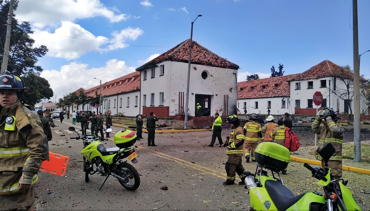 Atentado en la Escuela de Cadetes de la Policía