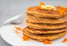 Pancakes de Zanahoria y Avena