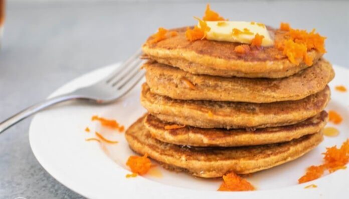 Pancakes de Zanahoria y Avena