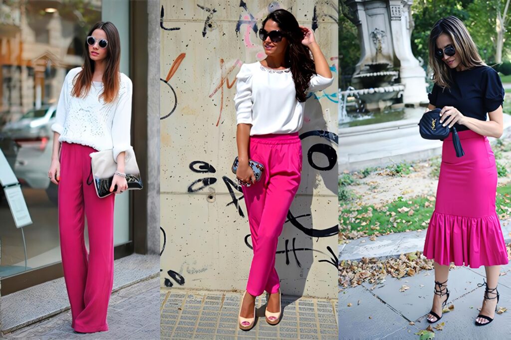 Combinar el Color Fucsia