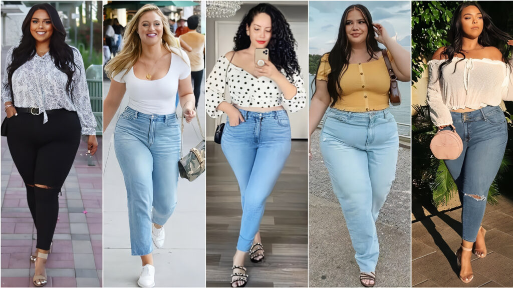 Jean para mujeres gorditas ideas