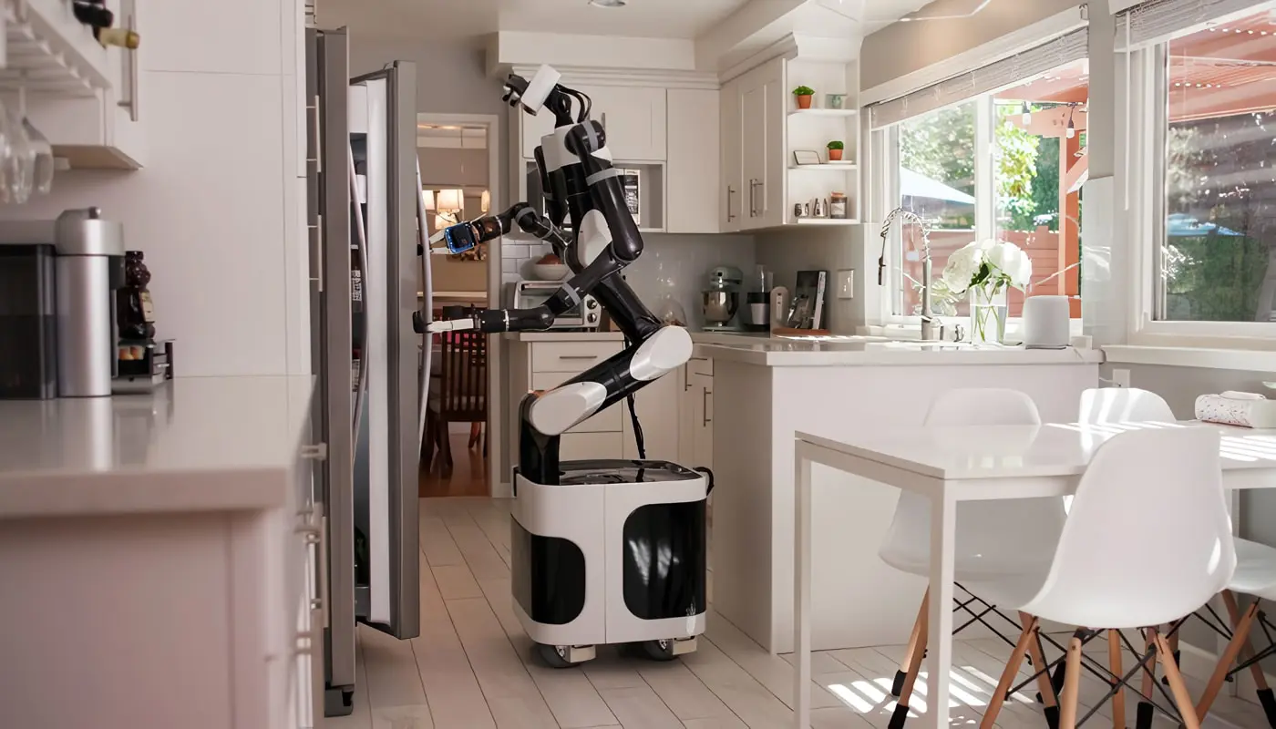 Un robot que ayuda con las tareas del hogar