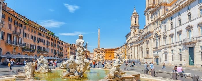 Piazza Navona en Roma