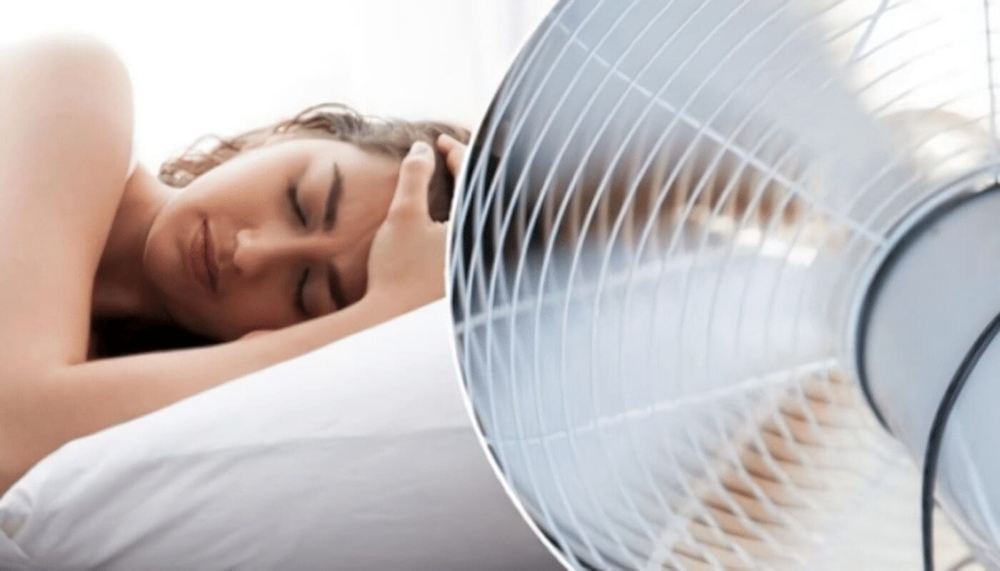 Dormir con el Ventilador