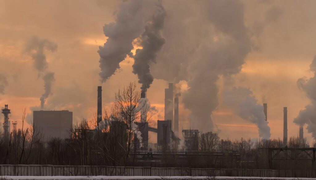 La contaminación del aire