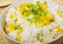 Arroz con Pollo y Piña