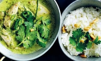 Arroz con Curry Verde