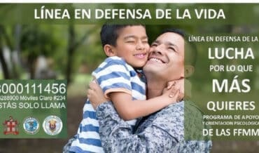 Línea en Defensa de la Vida - atención psicológica para militares