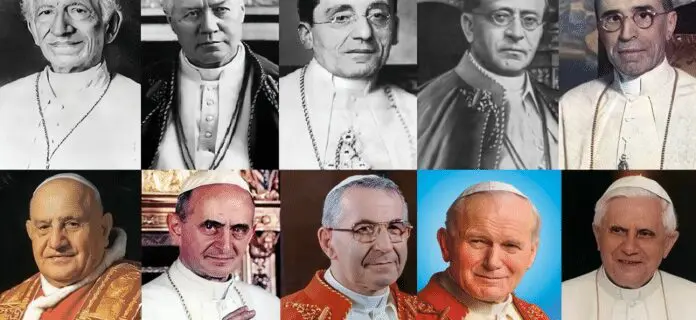 Papas en la Iglesia Católica