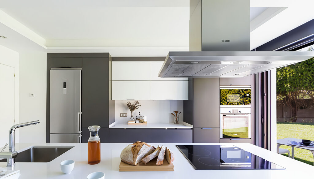 Elegir cocina con campana extractora