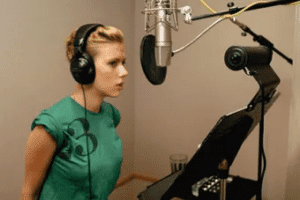 Scarlett Johansson en la música